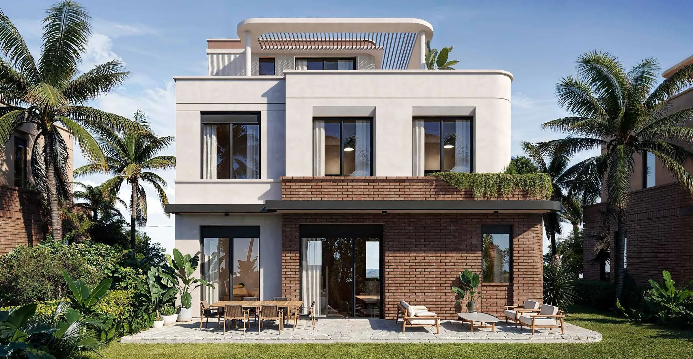Crescent Walk landscaped residential development